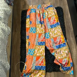 Silk Free People Pants!